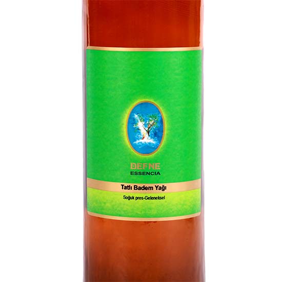 Tatlı Badem Yağı - (Sp.) - Geleneksel 1000 ml (Dahili Kullanım)